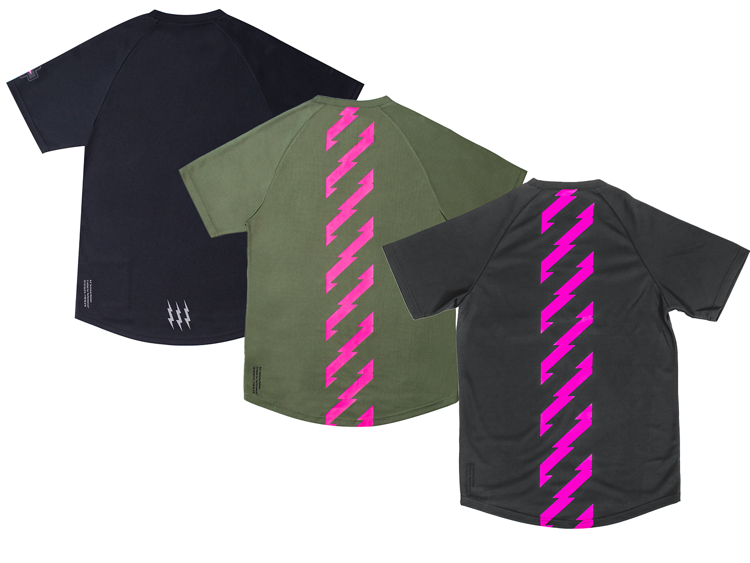 Muc Off Short Sleeve Riders Jersey, grau/pink, XS