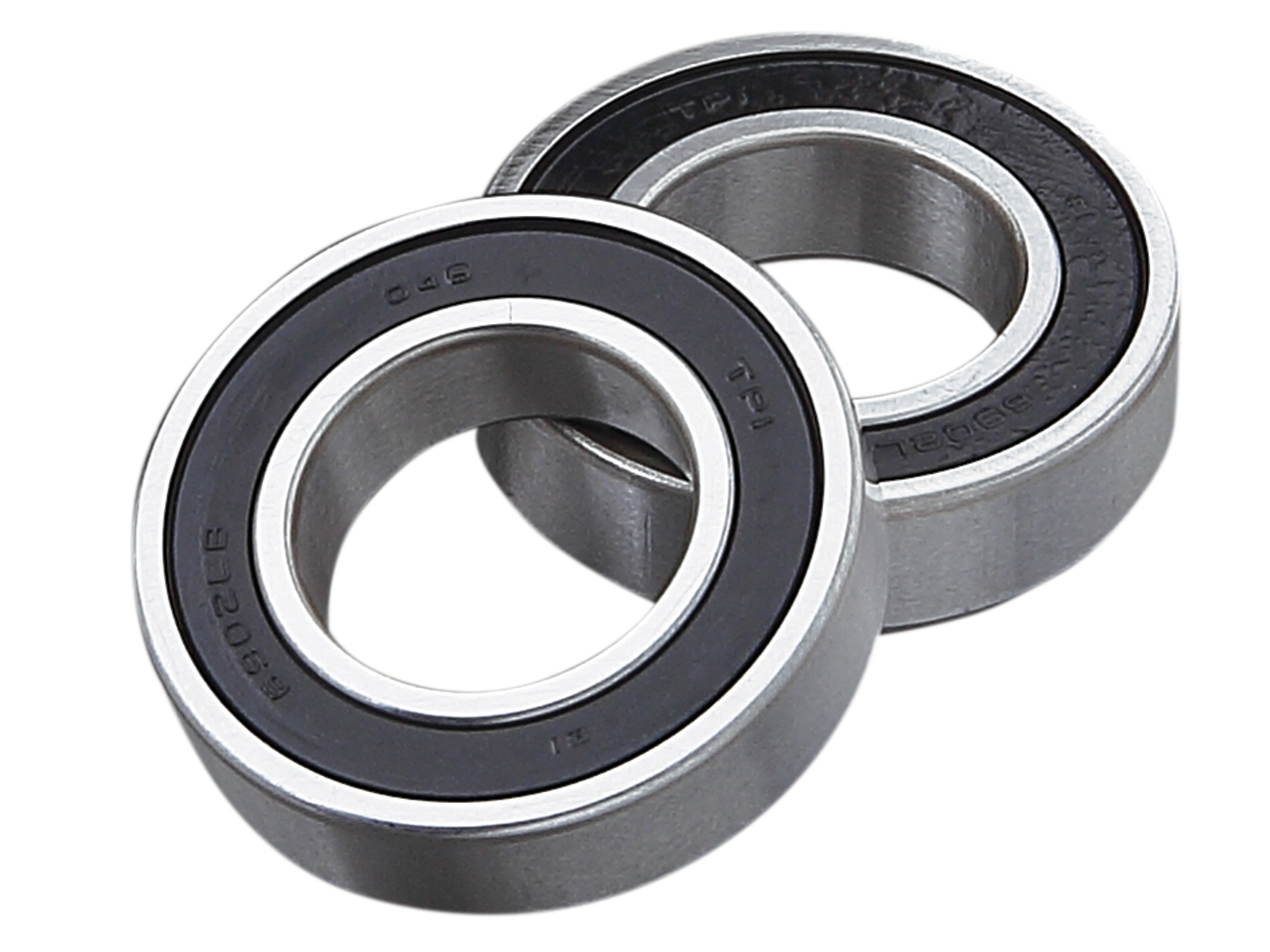 Spank Spoon front hub bearing replacement kit (2pcs), black, unis