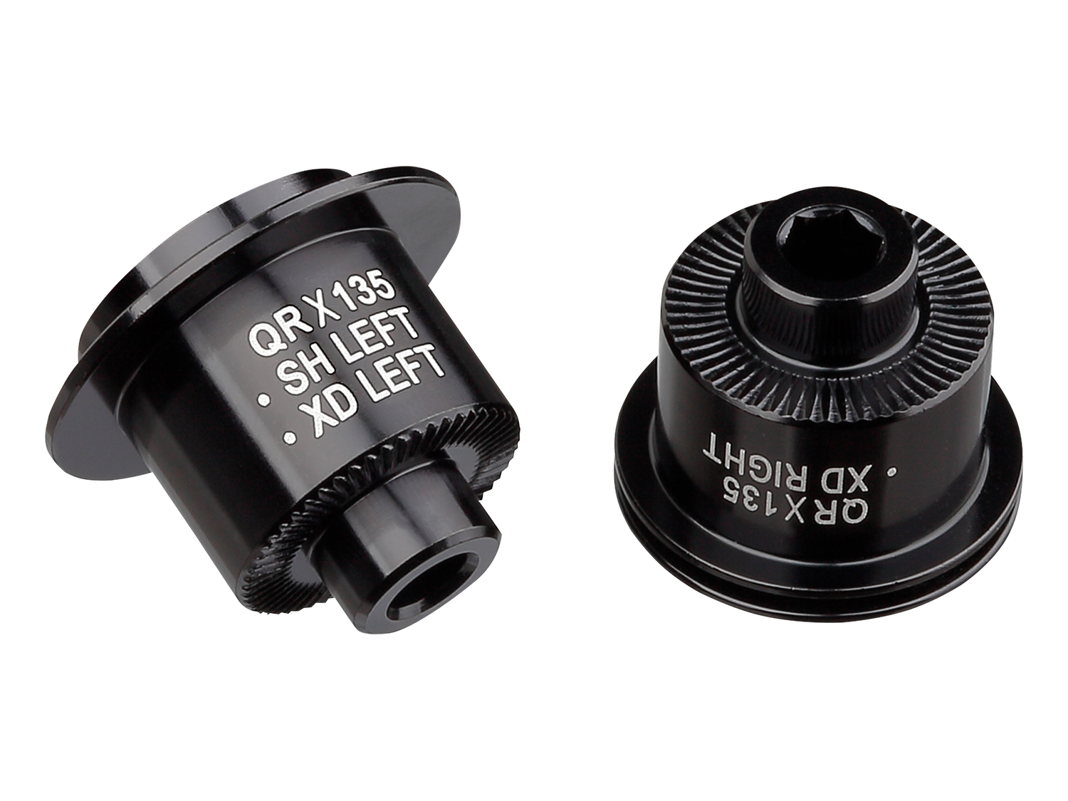 Spank Oozy/Spike rear hub QR XD adaptor, black, unis