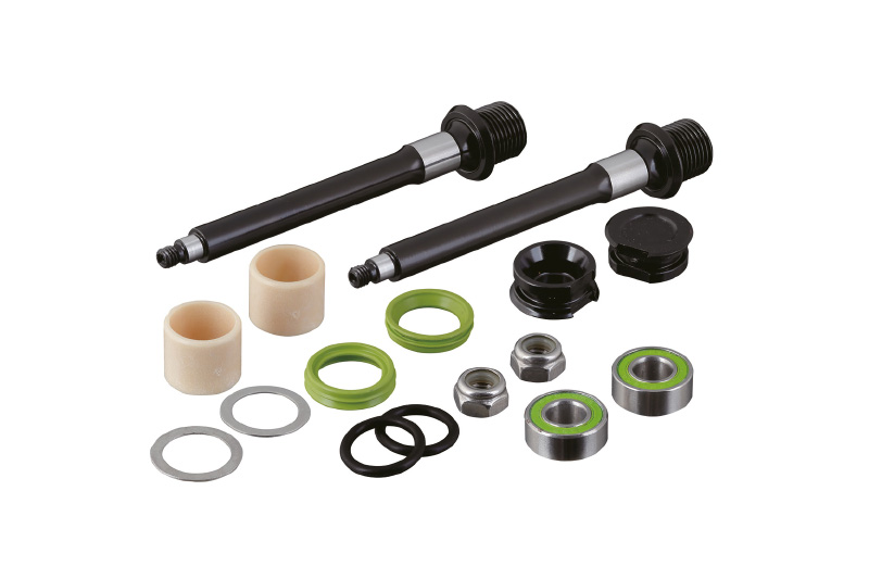 Spank Spoon 100/110 (M/L) pedal axle rebuild kit, mixed