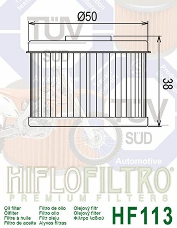 HIFLOFILTRO Ölfilter - HF113