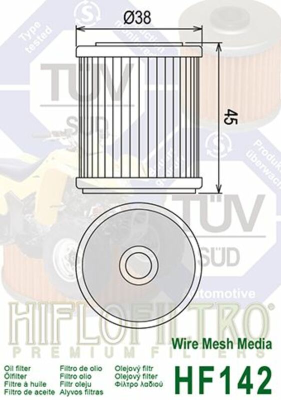 HIFLOFILTRO Ölfilter - HF142