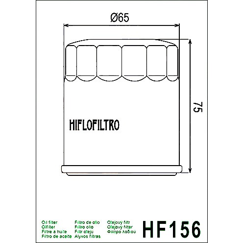 HIFLOFILTRO Ölfilter - HF156