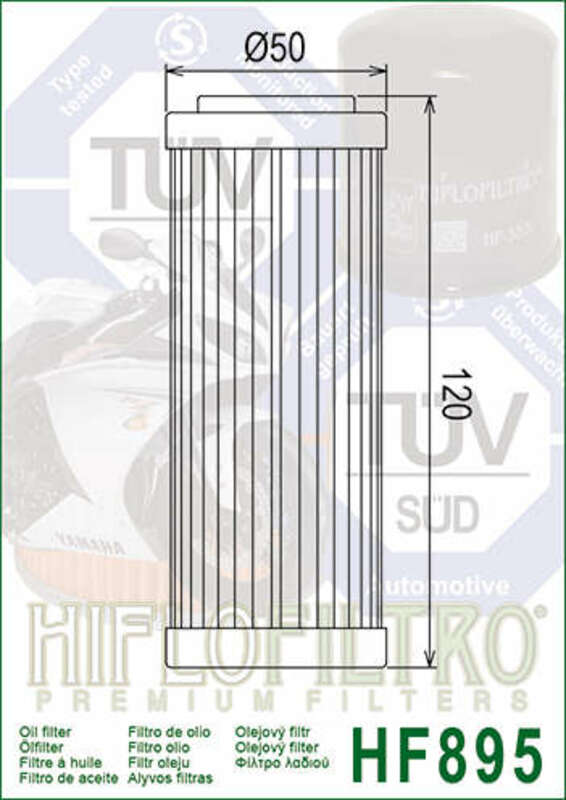 HIFLOFILTRO Ölfilter - HF895 - Ural Motorcycle 750 (10-13)