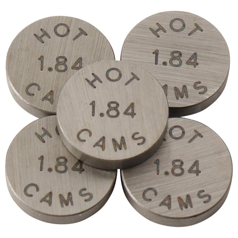 HOT CAMS Ventilscheiben Ø8,90x1,84mm - Set mit 5 Stk.