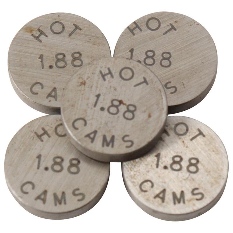 HOT CAMS Ventilscheiben Ø8,90x1,88mm - Set mit 5 Stk.