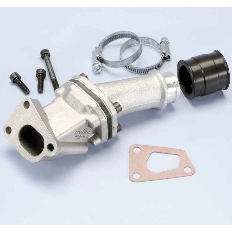3-hole intake manifold for passend für Vespa PK engines with Polini CP carburetor (215.0233)