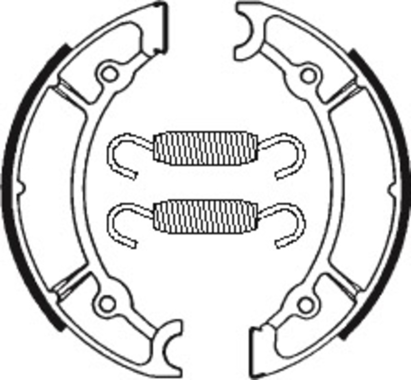TECNIUM Street Organische Bremsbacken - BA113