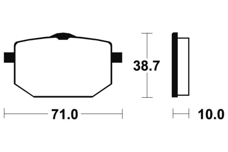 TECNIUM Street Performance Sintermetall Bremsbeläge - MF96