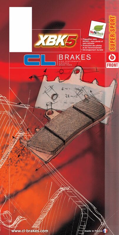 CL BRAKES Street Sintermetall Bremsbeläge - 1110XBK5