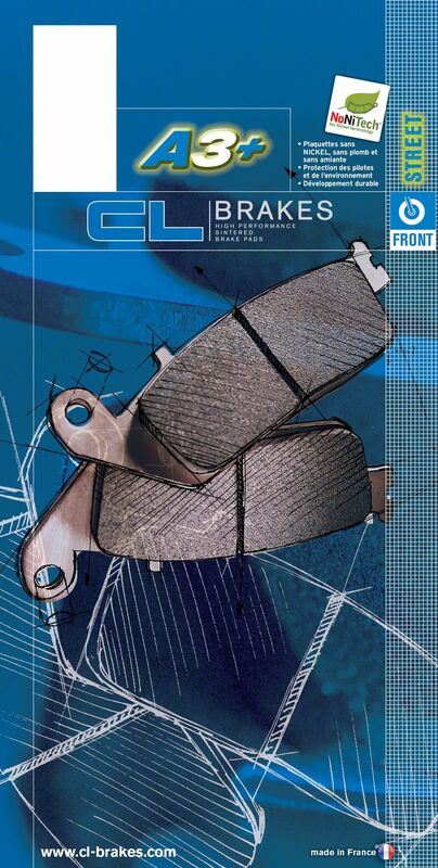 CL BRAKES Street Sintermetall Bremsbeläge - 2285A3+