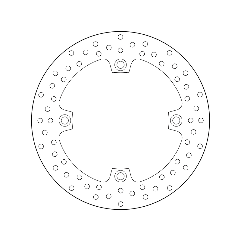 BREMBO Serie Oro rund starr Bremsscheibe