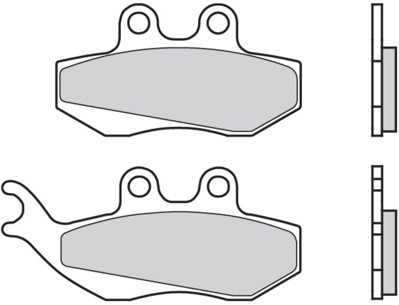 BREMBO Scooter Carbon Keramik Bremsbeläge - 07012