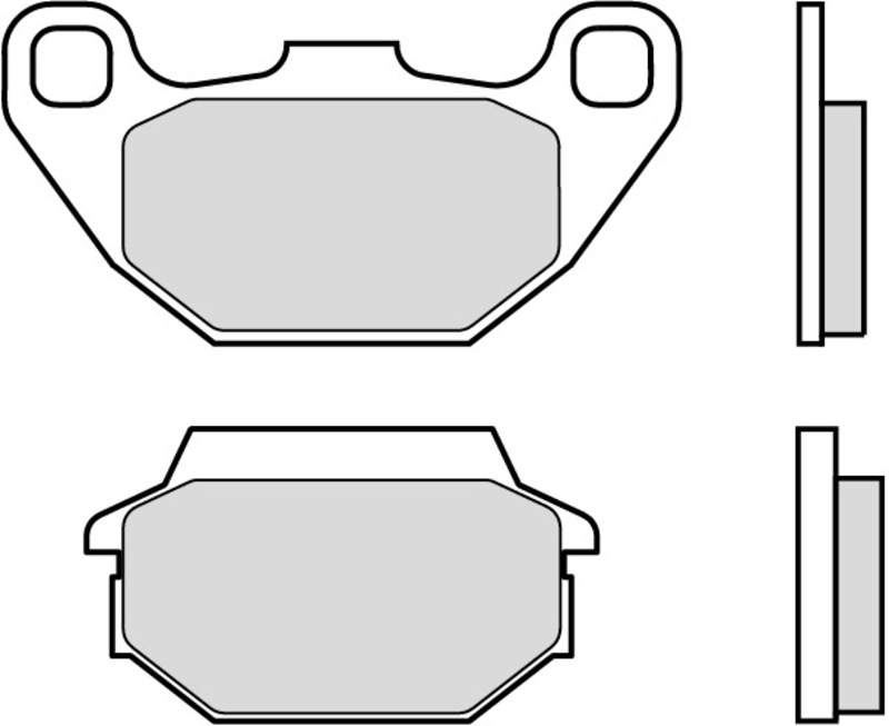 BREMBO Scooter Carbon Keramik Bremsbeläge - 07022