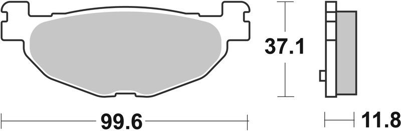 BREMBO Scooter Sintermetall Bremsbeläge - 07059XS