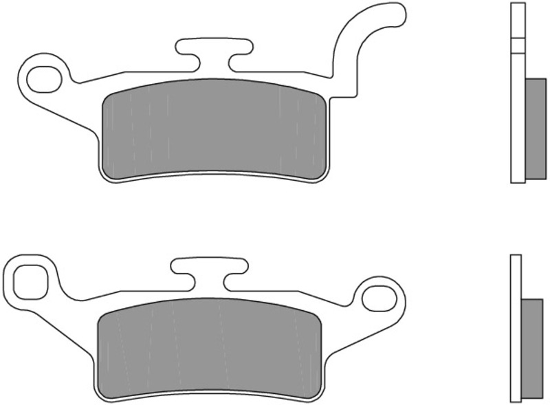 BREMBO Scooter Carbon Keramik Bremsbeläge - 07093CC
