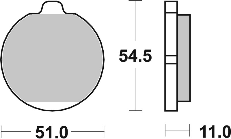 BREMBO Street Carbon Keramik Bremsbeläge - 07KA0414