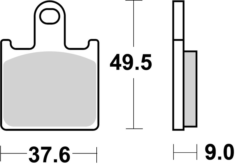 BREMBO Competition Carbon Keramik Bremsbeläge - 07KA28RC