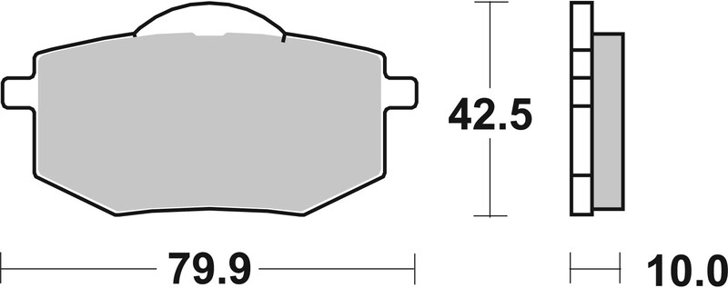 BREMBO Street Carbon Keramik Bremsbeläge - 07YA1909