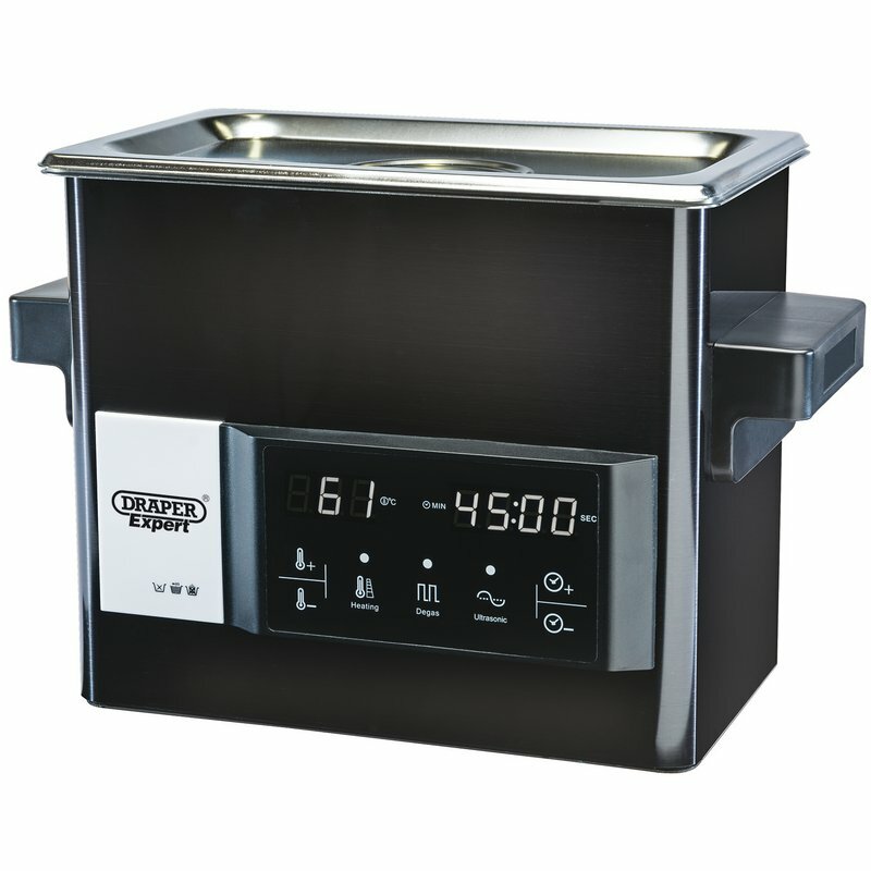 DRAPER Ultraschall Reiniger 500W 27L