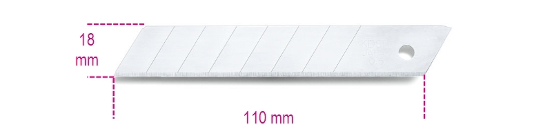 BETA 10 Abbrechbare Klingen 18mm für Cutter 1771 und 1771BM