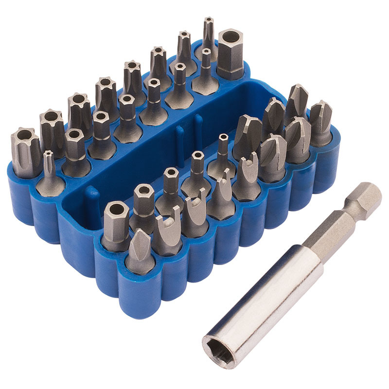 DRAPER Securit Satz 1/4 Bits 33-teilig