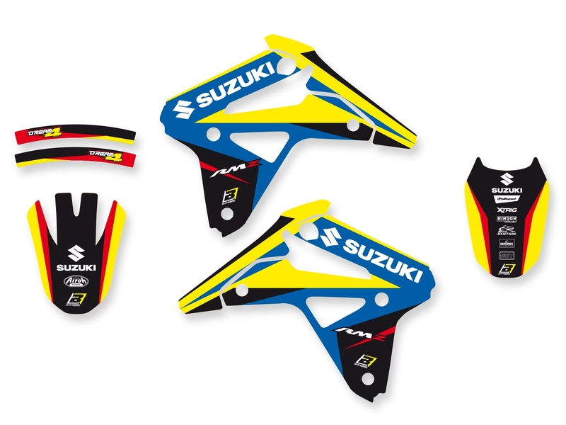 BLACKBIRD Dream Graphic 4 Komplett-Kit passend für Suzuki RM-Z450