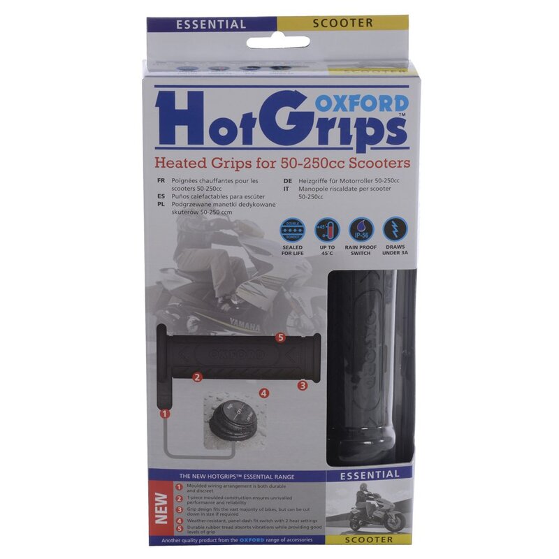 OXFORD Heizgriffe Essential für Roller