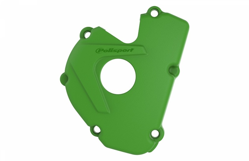 POLISPORT Zündungsgehäusedeckel-Schutz grün passend für Kawasaki KX250F