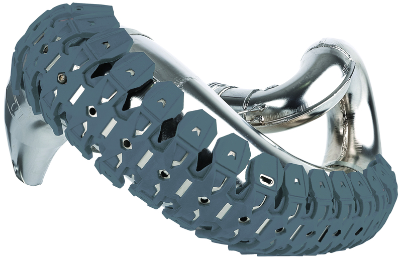POLISPORT Armadillo Auspuff-Protektor Nardo-grau