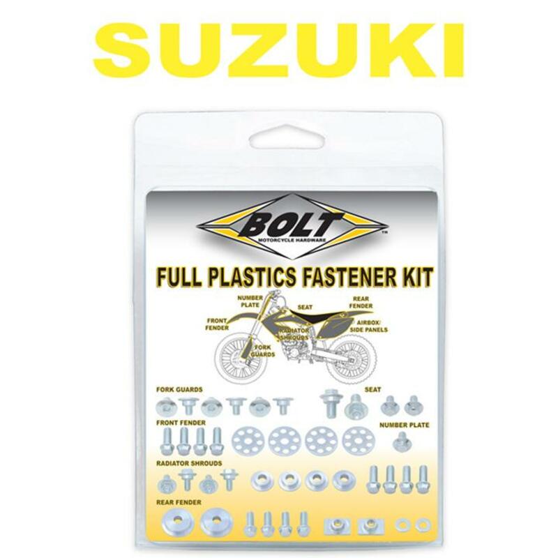 BOLT Schraubensatz für Kunststoffteile passend für Suzuki RM-Z450