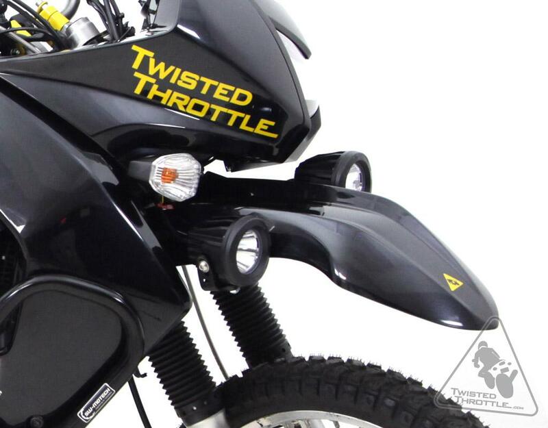 DENALI Lampenhalter passend für Kawasaki KLR650E