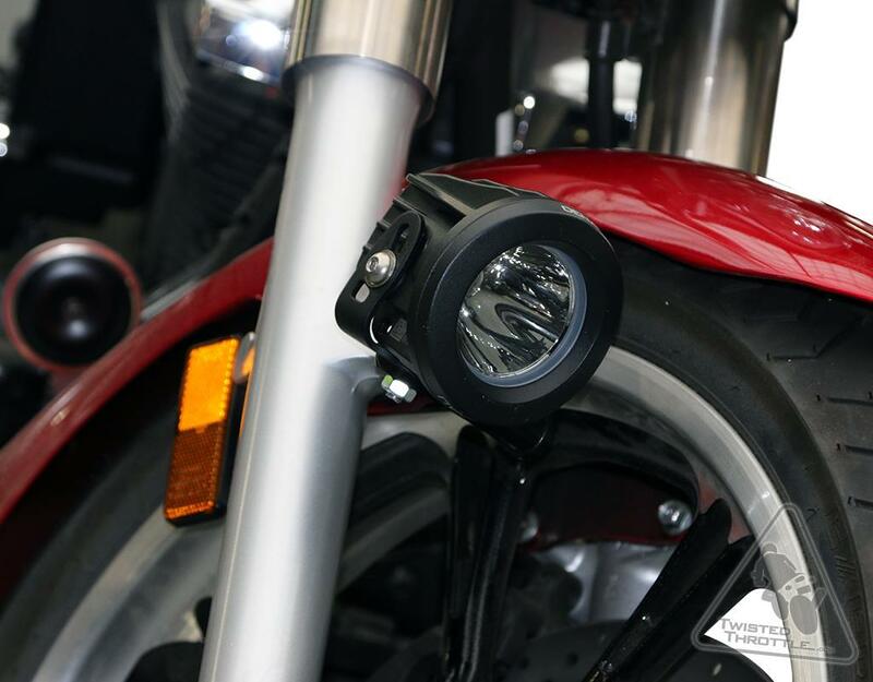 DENALI Lampenhalter passend für Kawasaki Vulcan/passend für Yamaha Star Cruisers