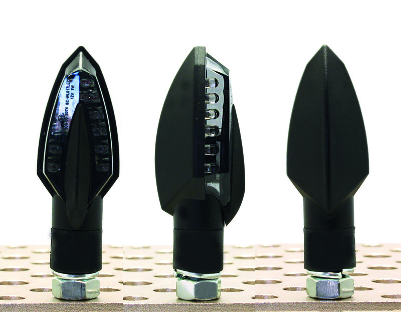 V PARTS Spear LED-Blinker schwarz, universell