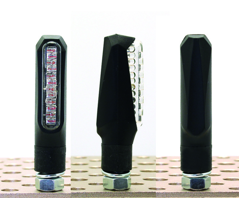 V PARTS Line LED-Blinker schwarz universal