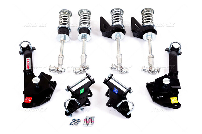 KIMPEX Raupen-Adapterkit Commander WS4 passend für Polaris Sportsman 550/850