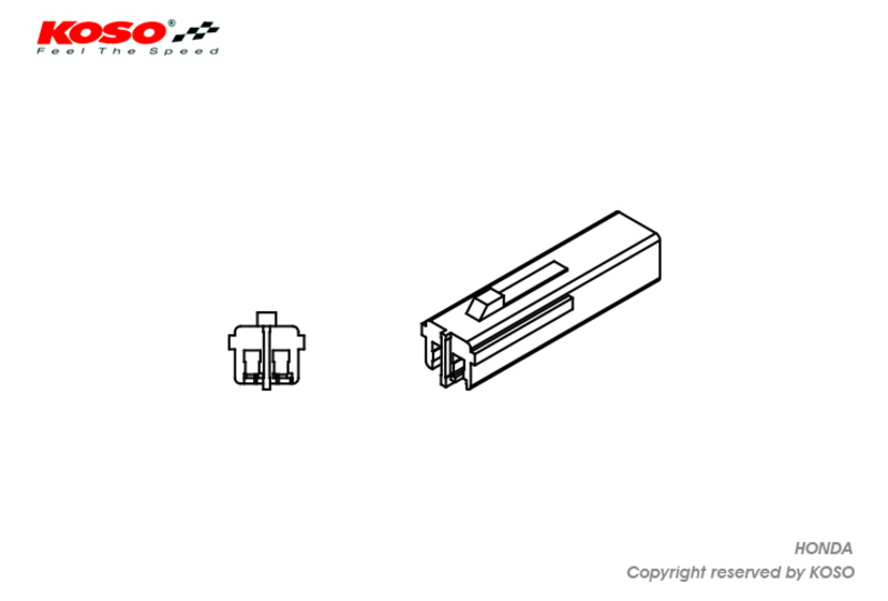 KOSO Blinker-Adapterkabel passend für Honda