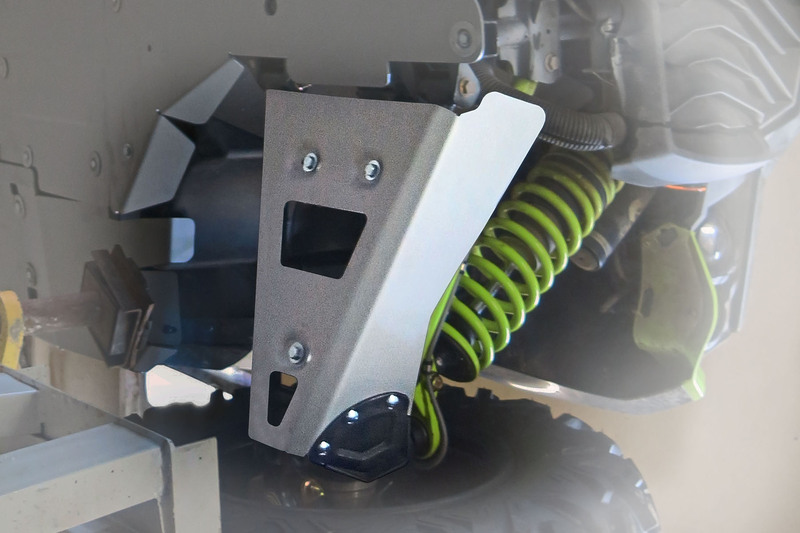 RIVAL Schutz-Kit Querlenker vorne - Aluminium passend für Can-Am Maverick DS/RS/Turbo