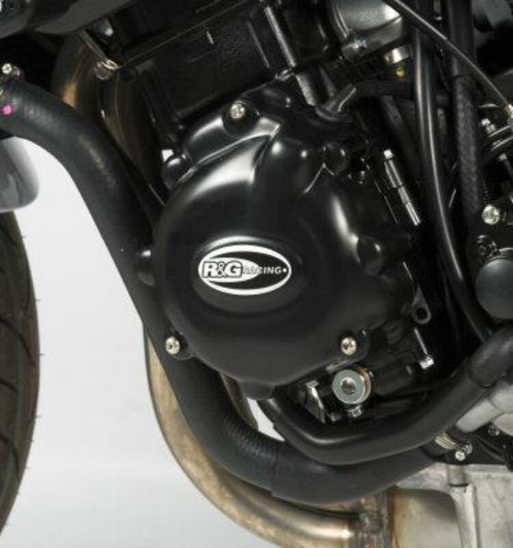 R&G RACING Kurbelgehäusedeckelschutz rechts Schwarz passend für Suzuki GSR600/750