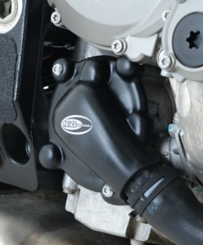 R&G RACING Motorgehäusedeckelschutz-Set Schwarz passend für BMW HP4/S1000R/RR