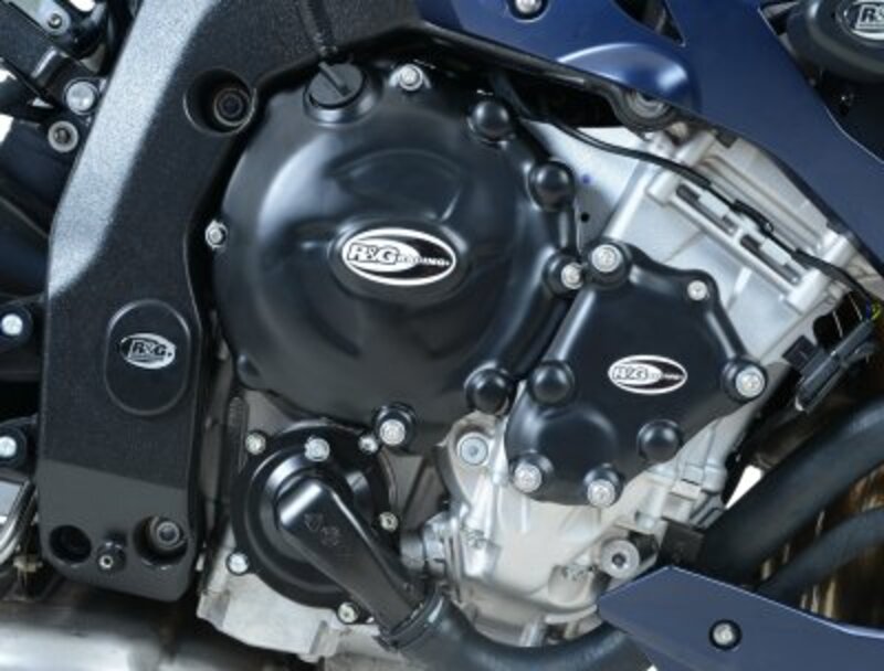 R&G RACING Motorgehäusedeckelschutz-Set Schwarz passend für BMW HP4/S1000R/RR