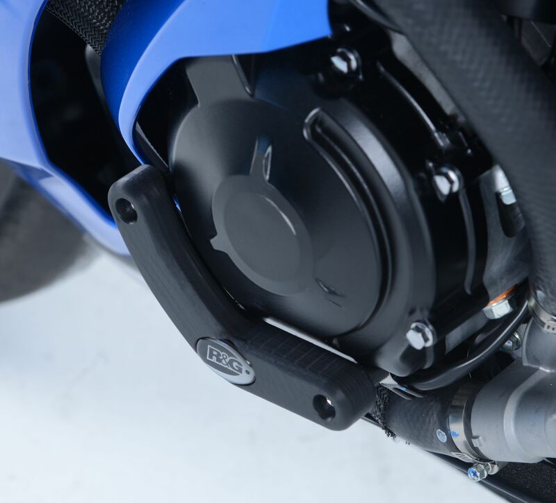 R&G RACING Motorgehäuse-Sturzpad links schwarz passend für Suzuki GSX-R1000