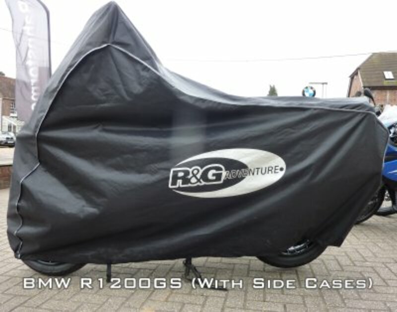R&G Racing Outdoor Abdeckplane Adventure Silber - Motorrad / Scooter - Universal