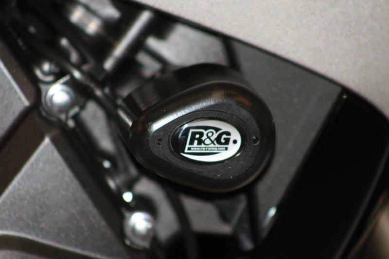 R&G RACING Aero-Crash-Protektoren Schwarz passend für Honda CBR600RR