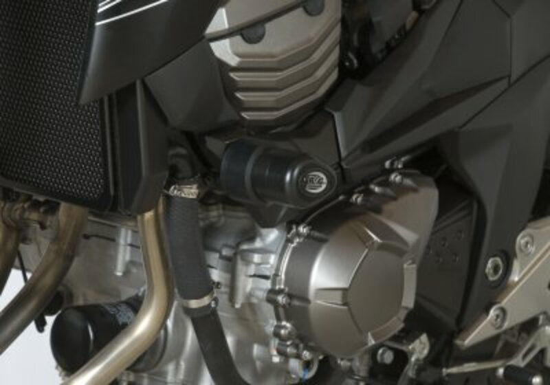 R&G RACING Aero-Crash-Protektoren Schwarz passend für Kawasaki Z800