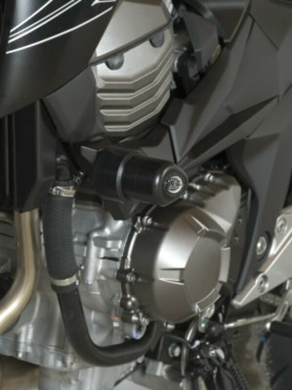 R&G RACING Aero-Crash-Protektoren Schwarz passend für Kawasaki Z800