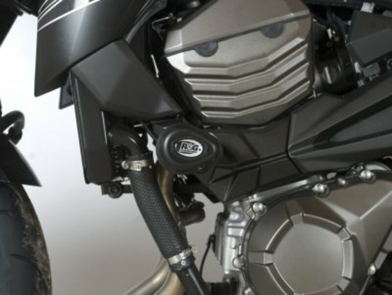 R&G RACING Aero-Crash-Protektoren Schwarz passend für Kawasaki Z800