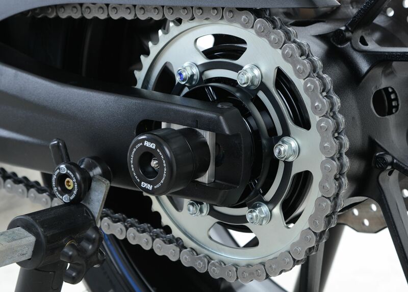 R&G RACING Schwingenprotektoren schwarz passend für Yamaha Tracer 700