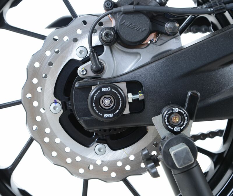 R&G RACING Schwingenprotektoren schwarz passend für Yamaha Tracer 700