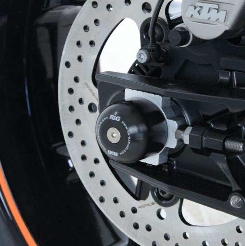 R&G RACING Schwingenprotektoren schwarz passend für KTM 790 Duke